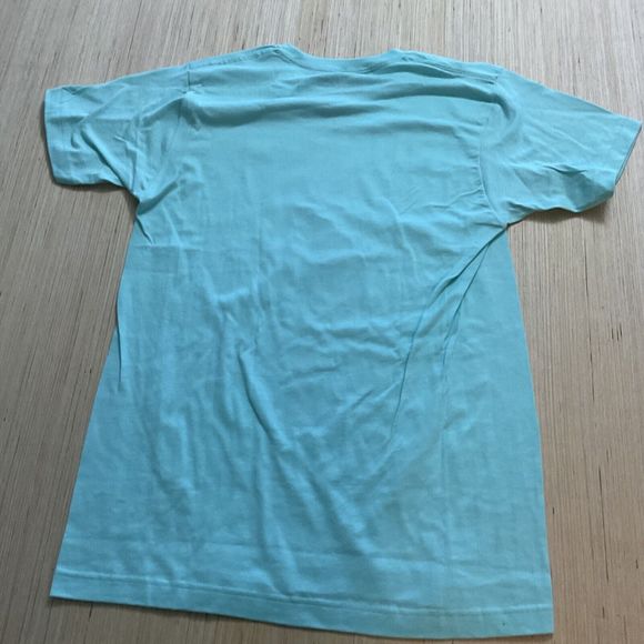 Hunter X Hunter Mens T-Shirt - Gon Jumping Attack Under Logo Mint Green Med New - Picture 5 of 5